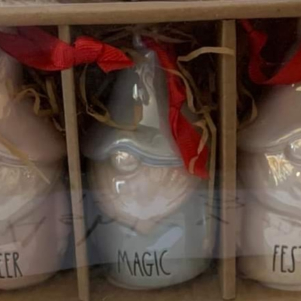 Rae Dunn ornaments